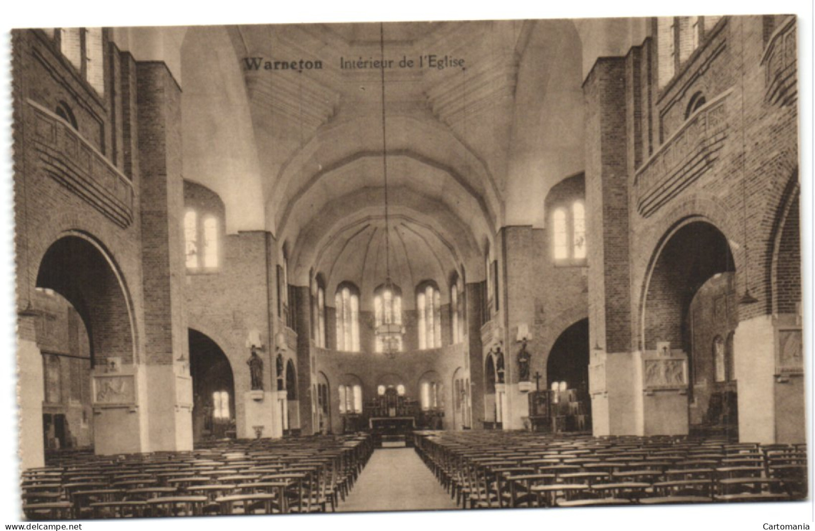 Warneton - Intérieur De L'Eglise - Komen-Waasten