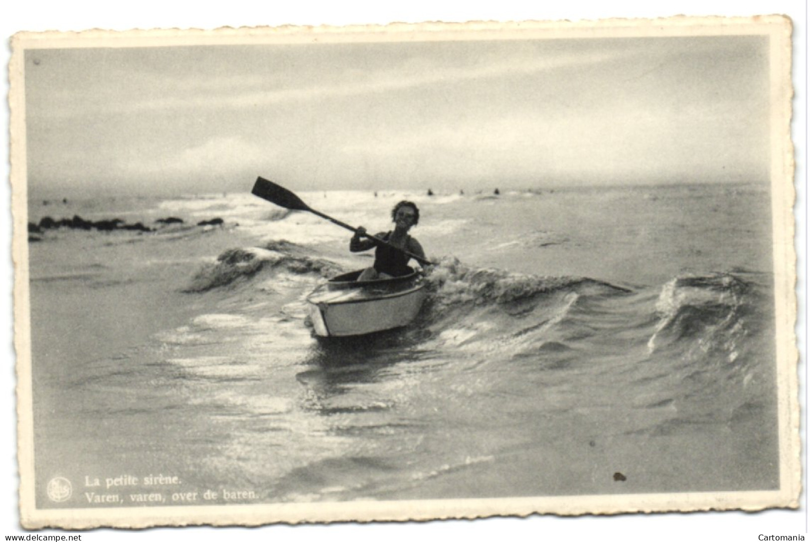 Oostduinkerke - Varen Varen Over De Baren (Nels Série Plage N° 29) - Oostduinkerke