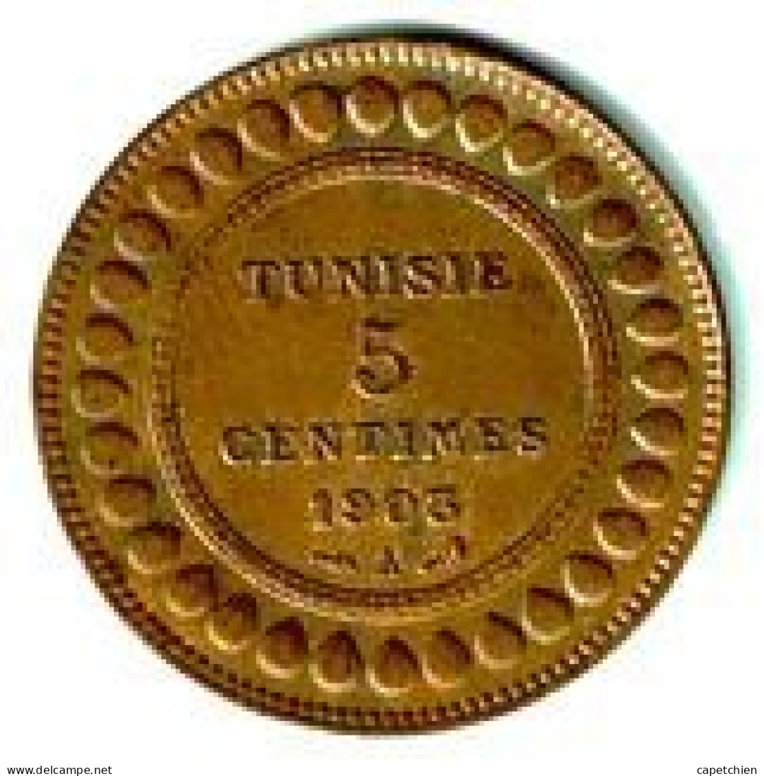 TUNISIE / 5 CENTIMES / 1903 A - Tunesien