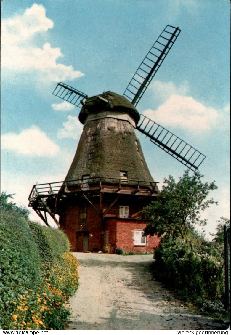 ! Ansichtskarte 1977, Eutin, Windmühle, Moulin A Vent - Windmills