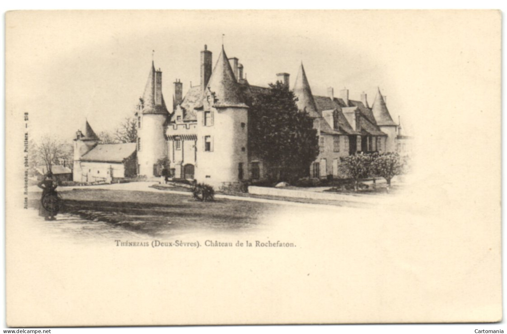 Thénezais - Château De La Rochefaton - Thenezay