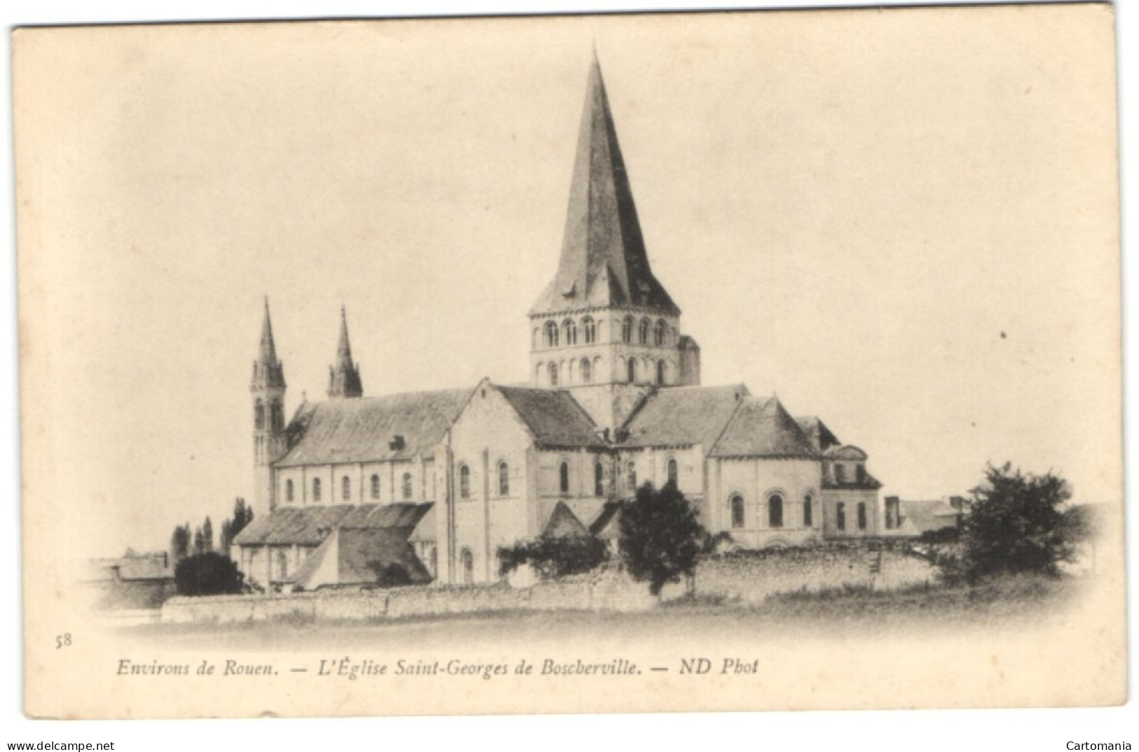 Environs De Rouen - L'Elgise Saint-Georges De Boscherville - Saint-Martin-de-Boscherville