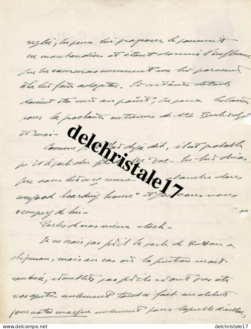 96 0117 ÉTATS-UNIS CHICAGO 1913 Hôtel LA SALLE At MADISON Street - Lettre D'un Fisl à Ason Père - Etats-Unis