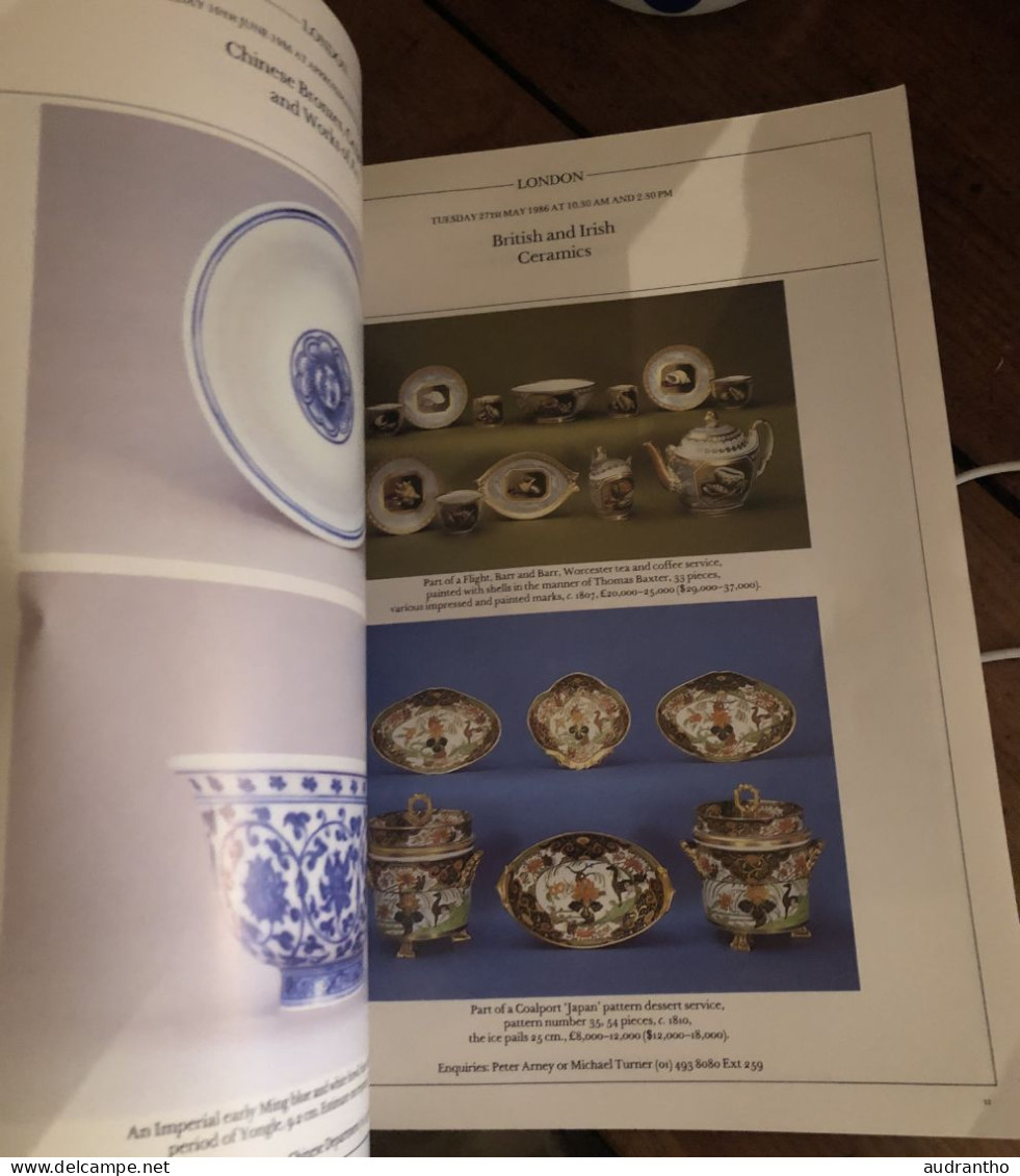 revue SOTHEBY'S international preview 1986 n°63 - art - voitures - bijoux - peintures - vaisselle - décoration