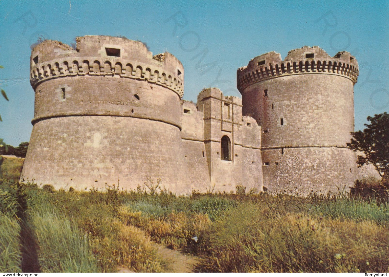 CARTOLINA  MATERA,BASILICATA-IL CASTELLO TRAMONTANA-MEMORIA,CULTURA,RELIGIONE,IMPERO ROMANO,BELLA ITALIA,NON VIAGGIATA - Matera