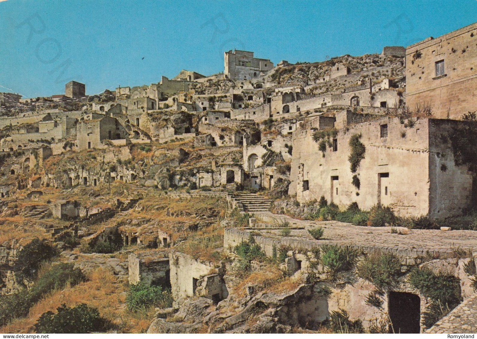 CARTOLINA  MATERA,BASILICATA-SASSO CAVEOSO-PARTICOLARE-STORIA,MEMORIA,CULTURA,RELIGIONE,BELLA ITALIA,NON VIAGGIATA - Matera