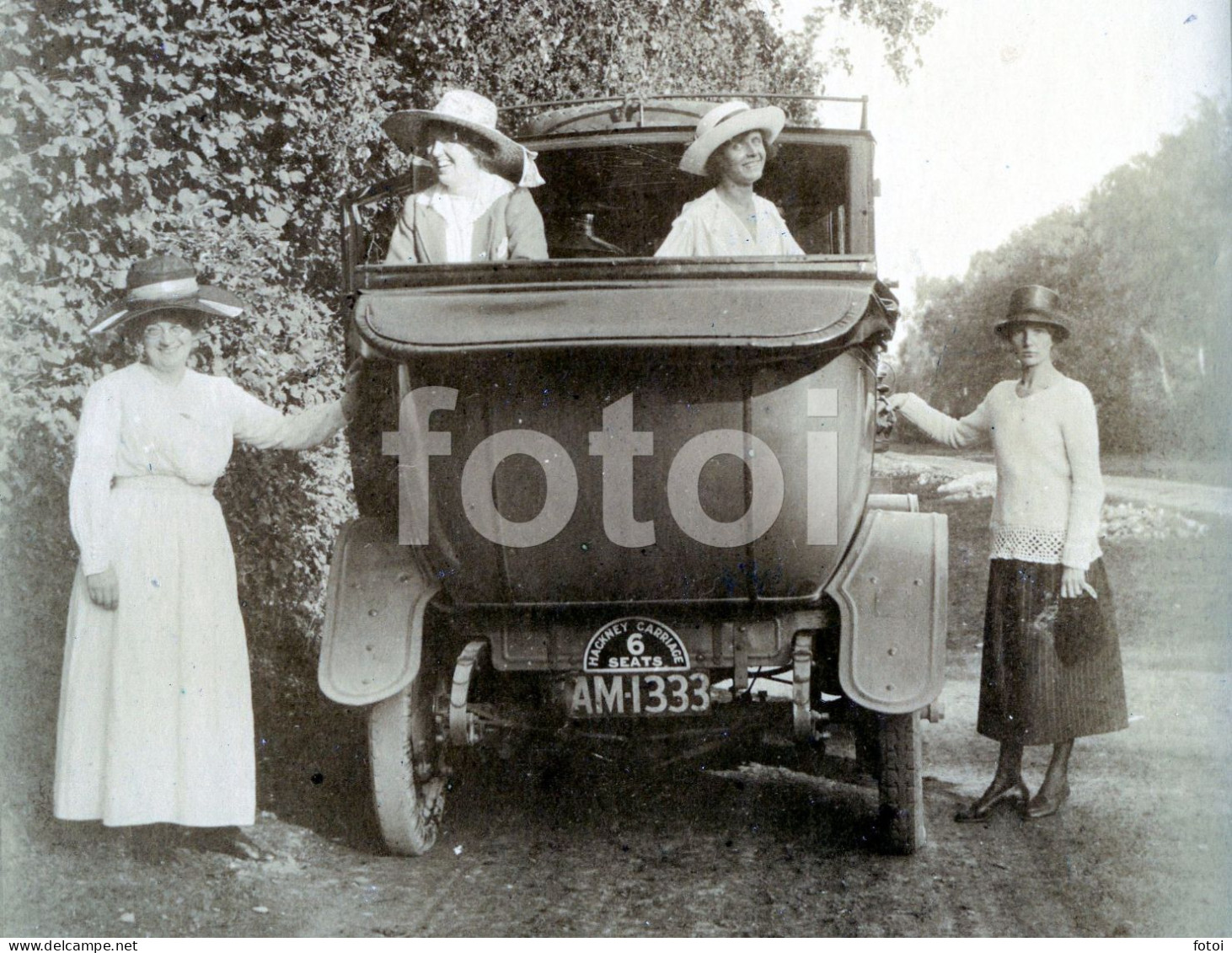 10s REAL FOTO PHOTO POSTCARD HACKNEY CARRIAGE LONDON TAXI CAB UK CAR VOITURE CARTE POSTALE ENGLAND - Taxis & Cabs