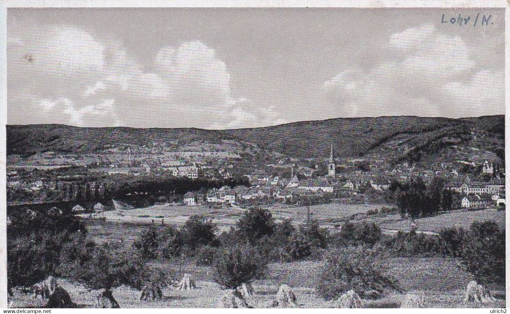 AK Lohr Am Main - Panorama - 1944 (65668) - Lohr