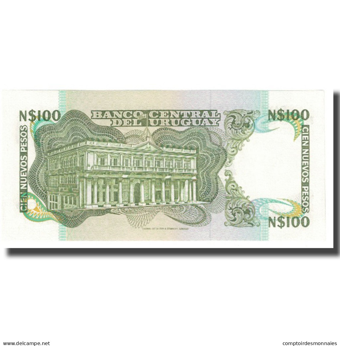 Billet, Uruguay, 100 Nuevos Pesos, KM:62c, NEUF - Uruguay
