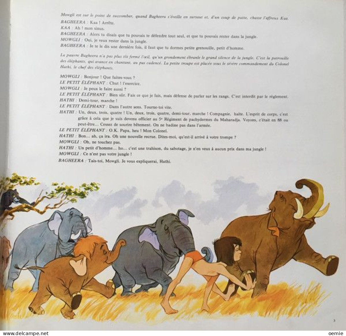 WALT  DISNEY   /  LE LIVRE DE LA JUNGLE - Enfants