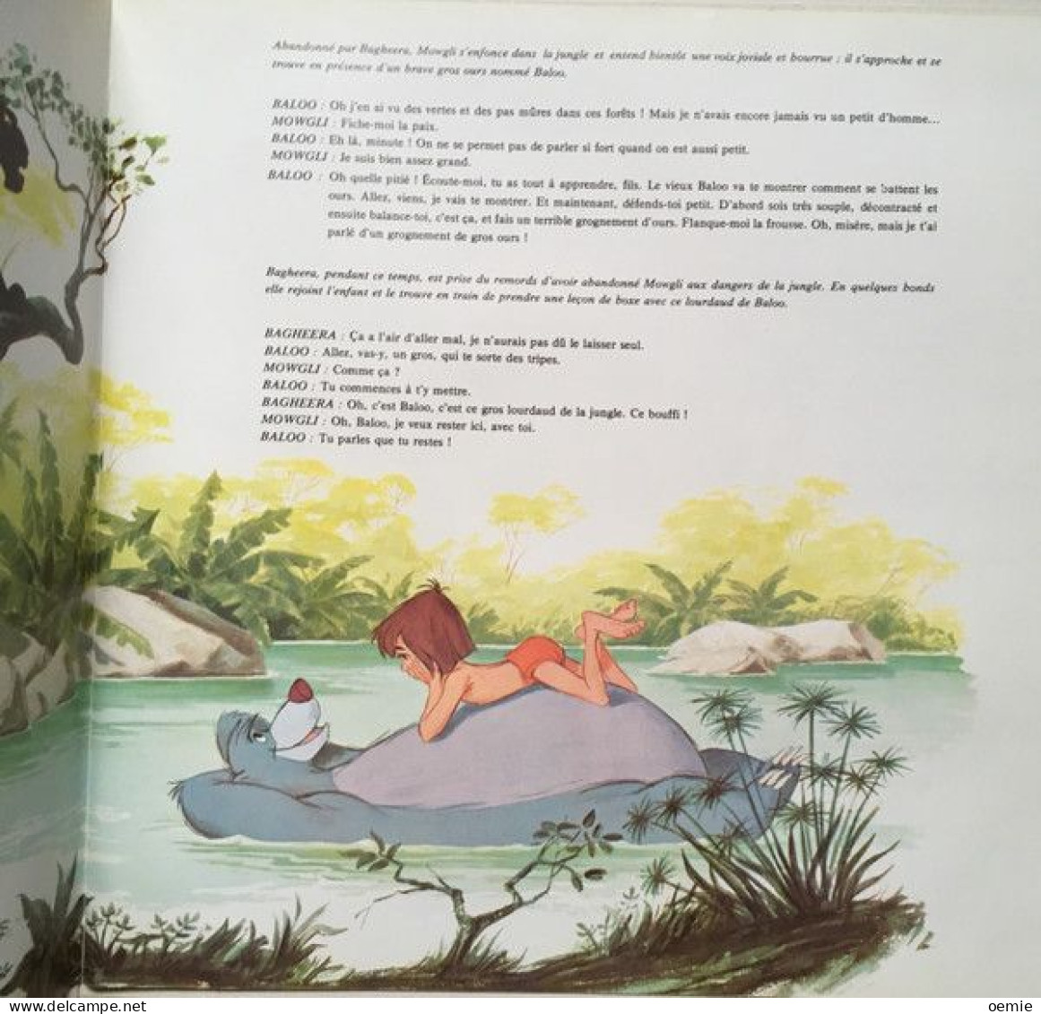 WALT  DISNEY   /  LE LIVRE DE LA JUNGLE - Enfants