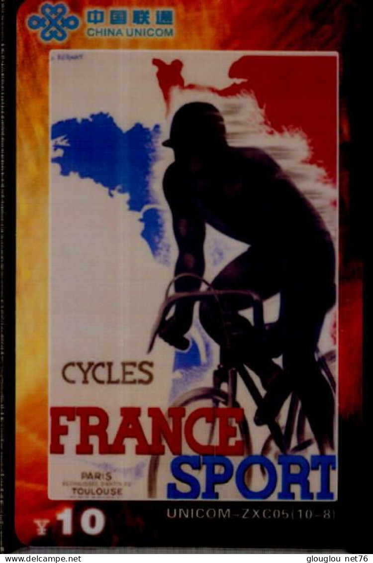 TELECARTE....PUB  ANCIENNE  CYCLE - Publicidad