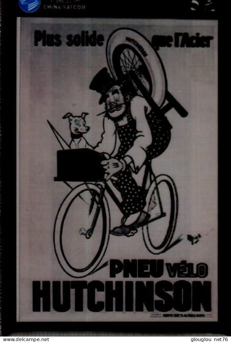 TELECARTE....PUB  ANCIENNE  CYCLE - Werbung