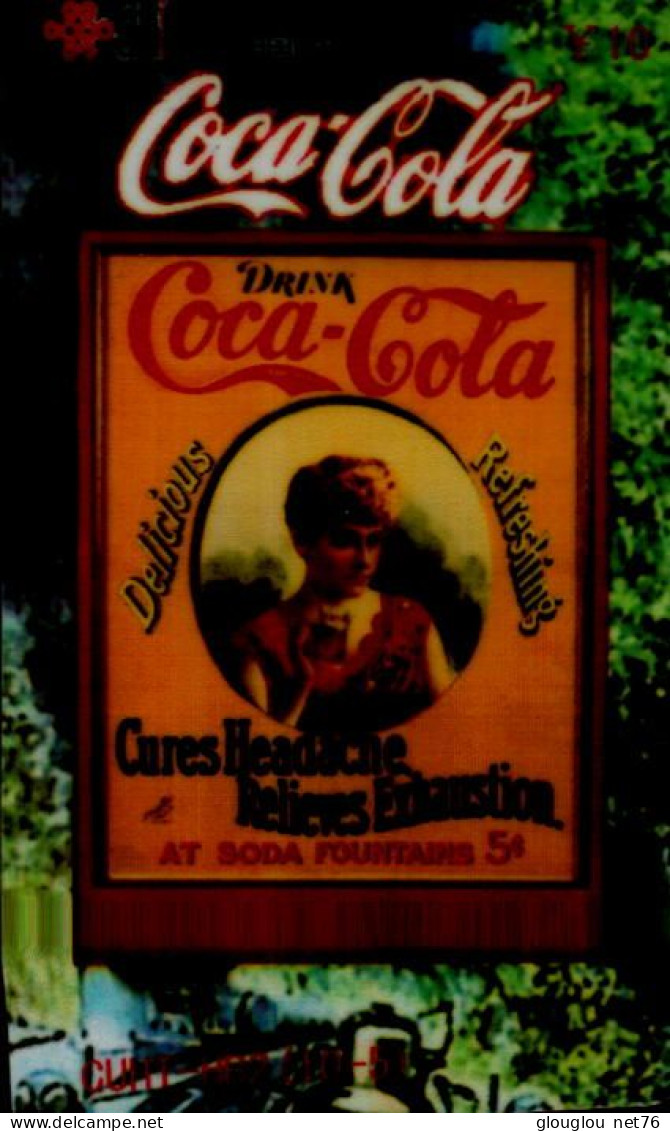 TELECARTE....PUB  COCA COLA - Publicité