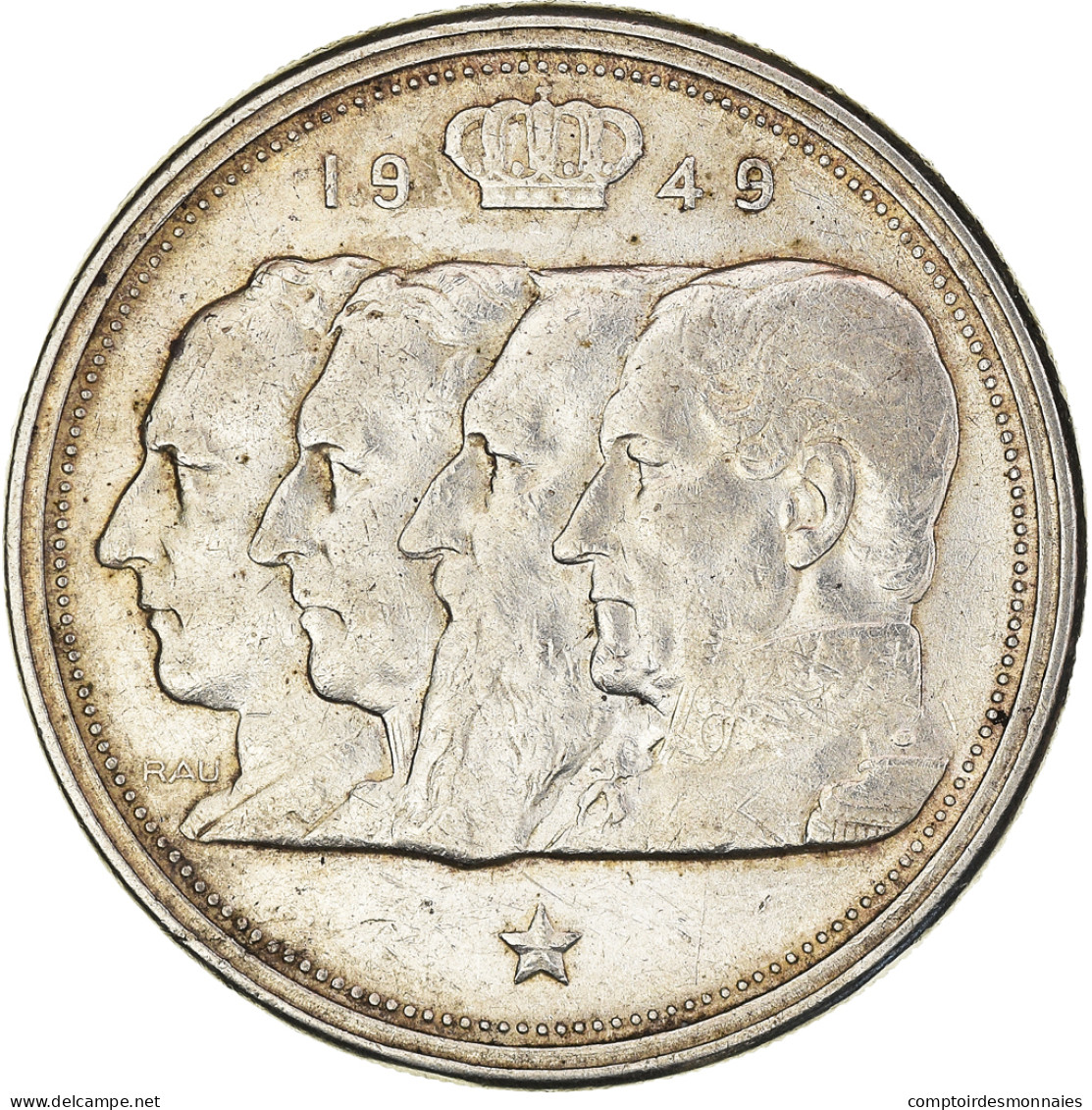 Monnaie, Belgique, Régence Prince Charles, 100 Francs, 100 Frank, 1949, TTB - 100 Franc