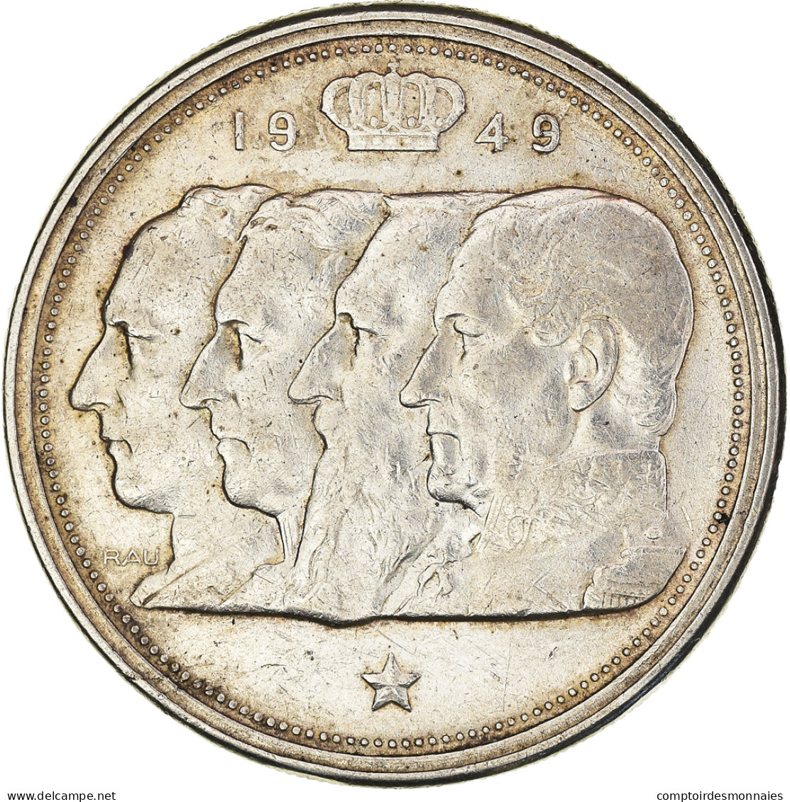Monnaie, Belgique, Régence Prince Charles, 100 Francs, 100 Frank, 1949, TTB - 100 Francs