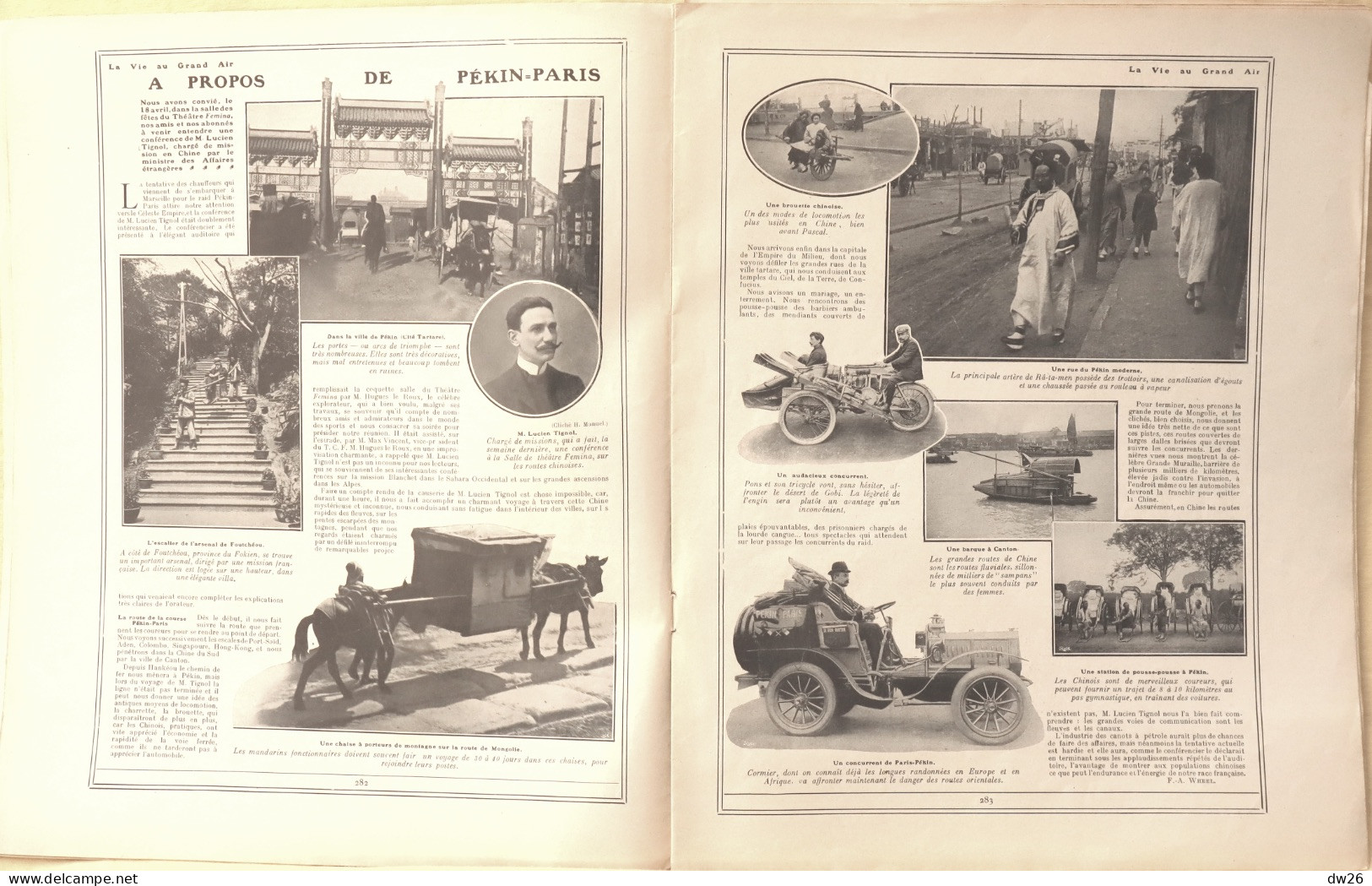 Journal: La Vie Au Grand Air, 27 Avril 1907 (N° 449) Boxe: O'Connor  Jordan, Grand Prix De L'ACF, Cyclisme: Major Taylor - Altri & Non Classificati