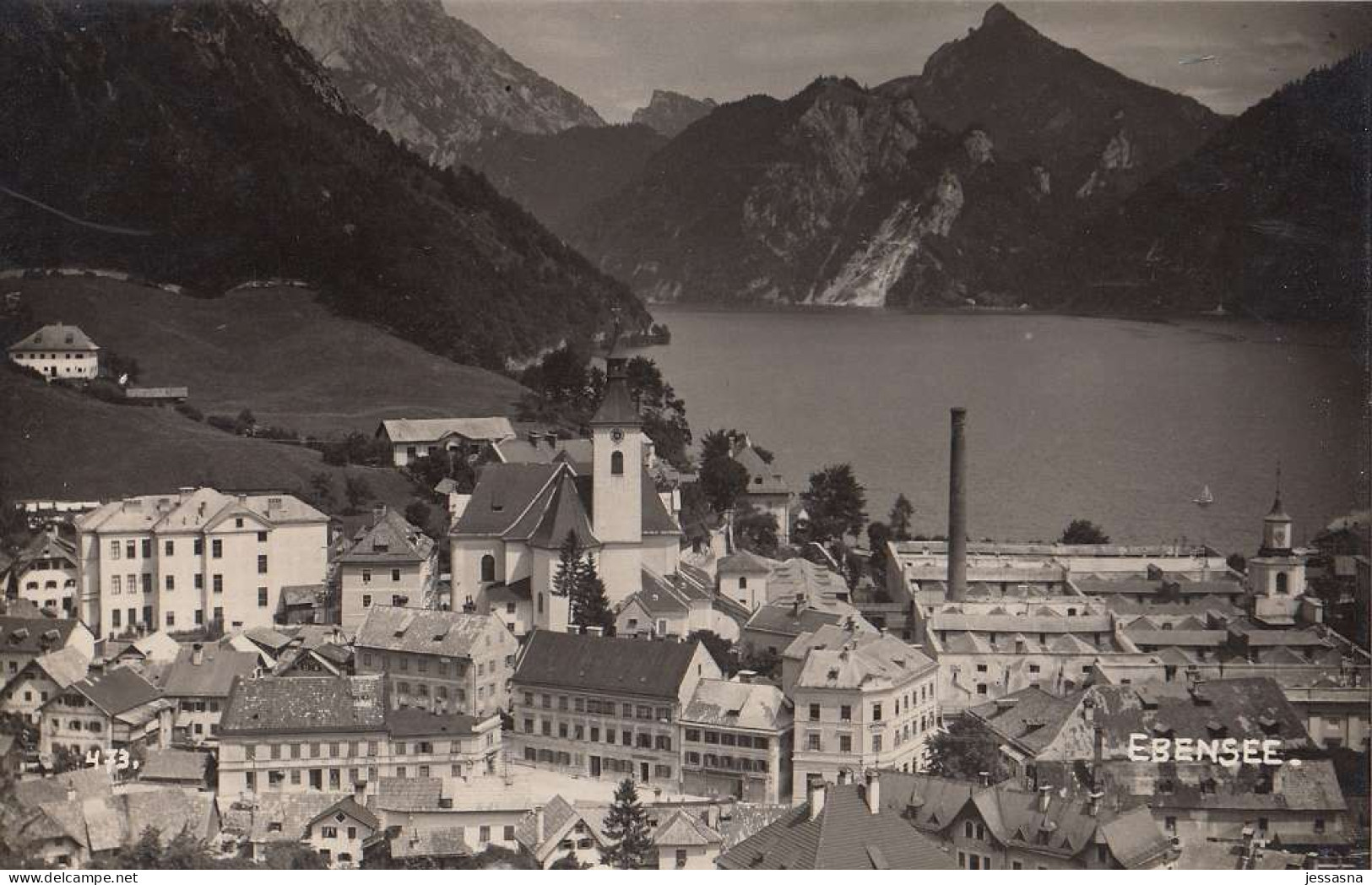 AK - OÖ - Ebensee - Ortsansicht - 1925 - Ebensee