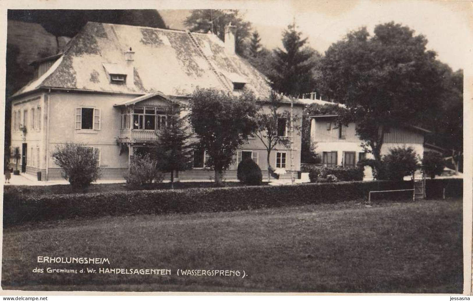 AK - NÖ - Hinterbrühl - Ehemaliges Erholungsheim Wasserspreng - 1931 - Mödling