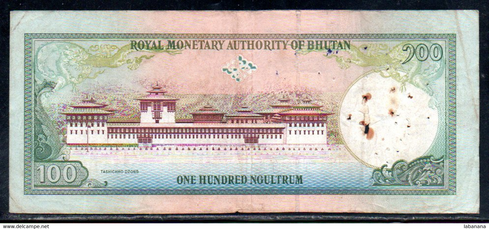 659-Bhoutan 100 Ngultrum 2000 G4 - Bhoutan
