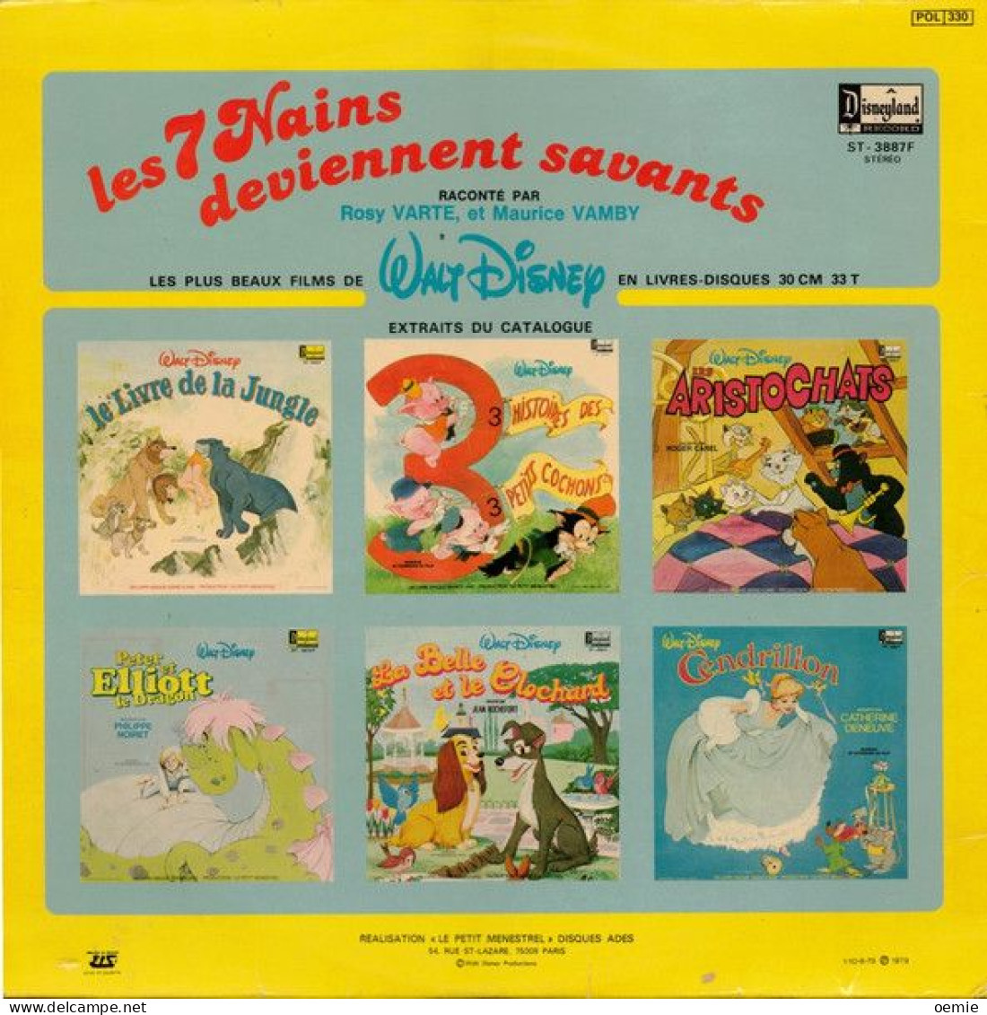 LES  7 NAINS DEVIENNENT SAVANTS    °  RACONTE  PAR  ROSY VARTE ET MAURICE VAMBY - Kinderlieder