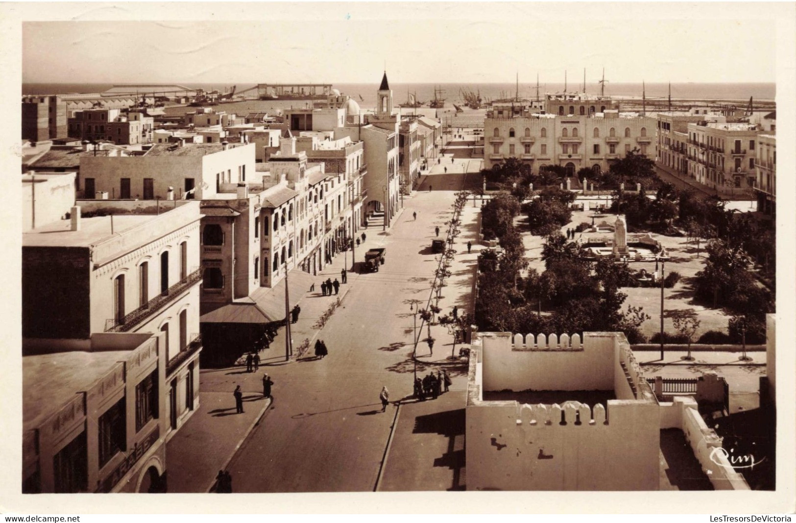 TUNISIE - Sfax - Vue Générale Vers Le Port - Carte Postale Ancienne - Tunisie