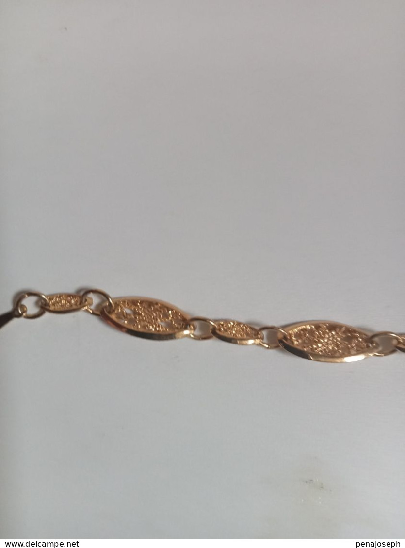 Bracelet Plaqué Or Longueur 20 Cm - Armbänder