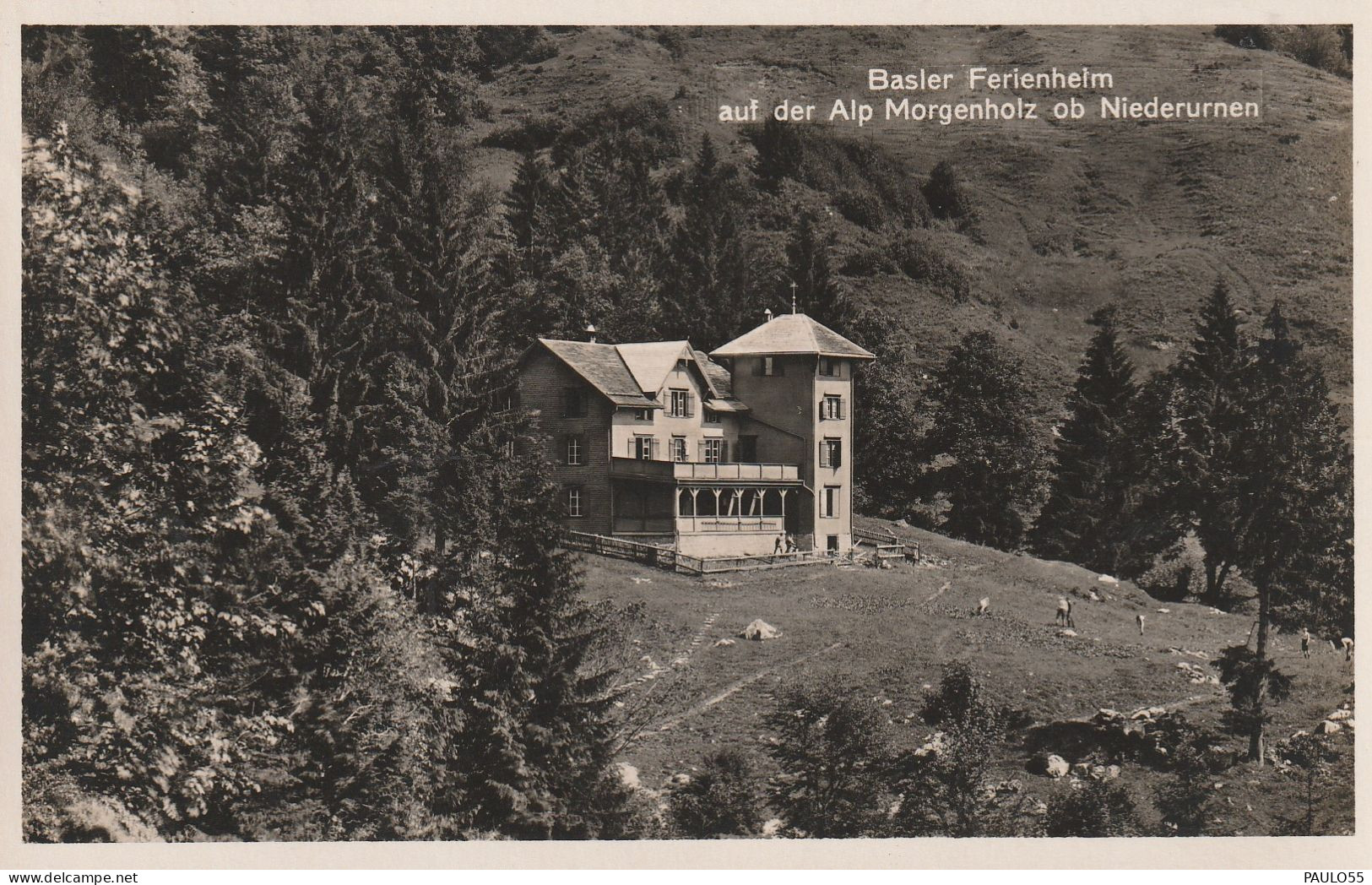 BASLER FERIENHEIMALP MORGENHOLZ OB NIEDERURNEN - Niederurnen