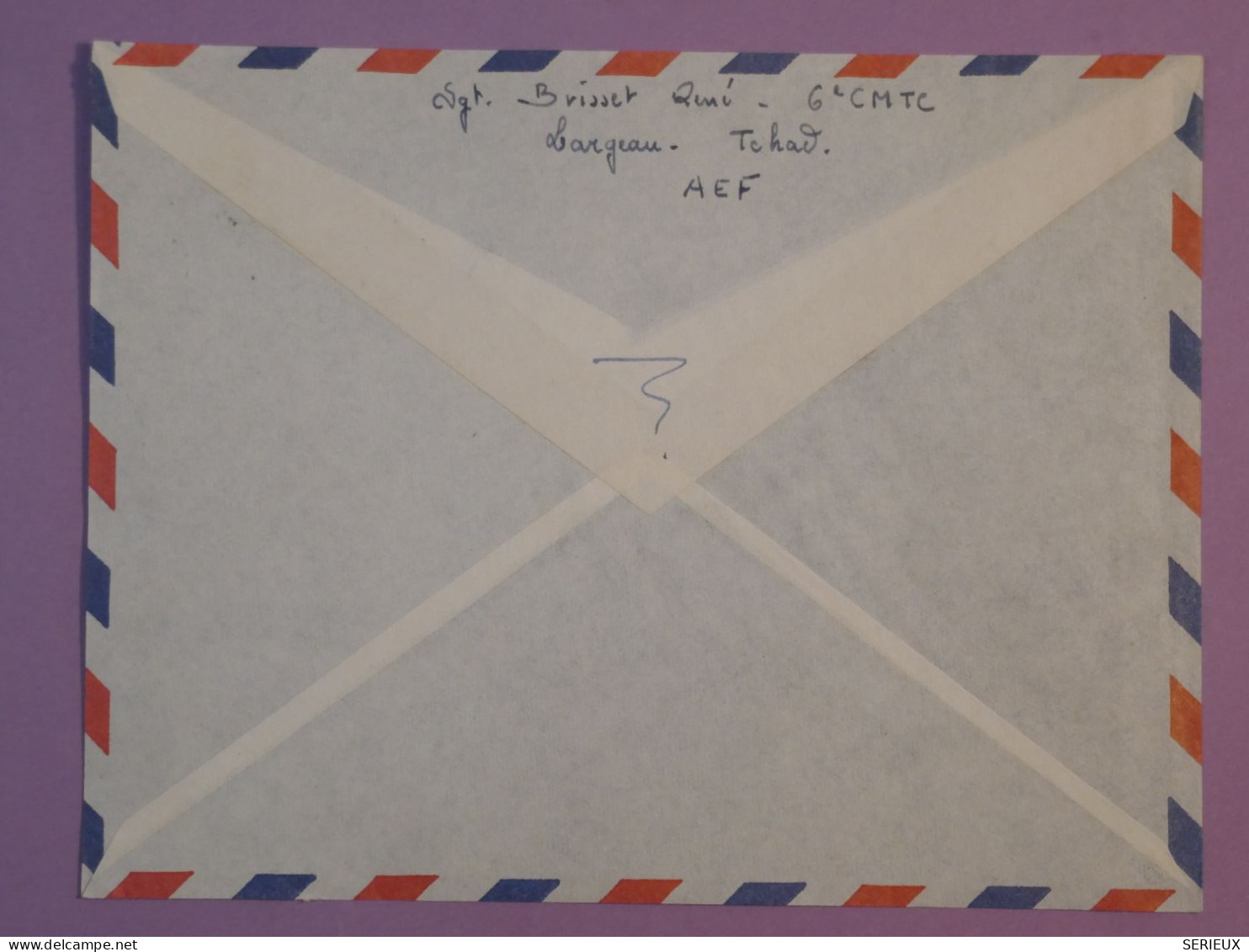 DD4 AEF BENIN  BELLE LETTRE 1957 PAR AVION PETIT BUREAU LARGEAU  A  EYMET  FRANCE  +AFF.   PLAISANT+++ - Covers & Documents