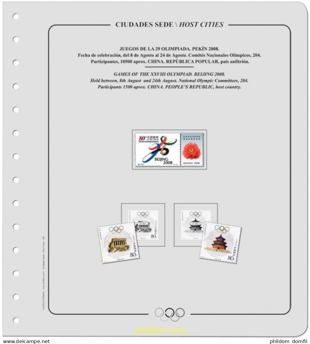 Suplemento Sedes Olimpicas Verano 29 Juegos Olimpiada Beijing 2008. Montado - Zomer 1900: Parijs