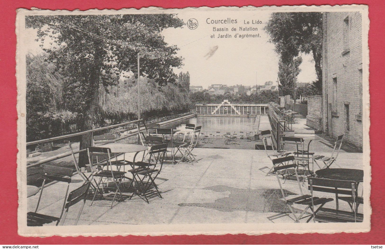 Courcelles - Le Lido - Bassin De Natation Et Jardin D'agrément ( Voir Verso ) - Courcelles