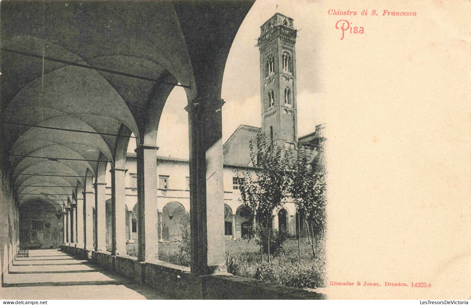 ITALIE - Pisa -  Cloître De Saint-François - Carte Postale Ancienne - Pisa
