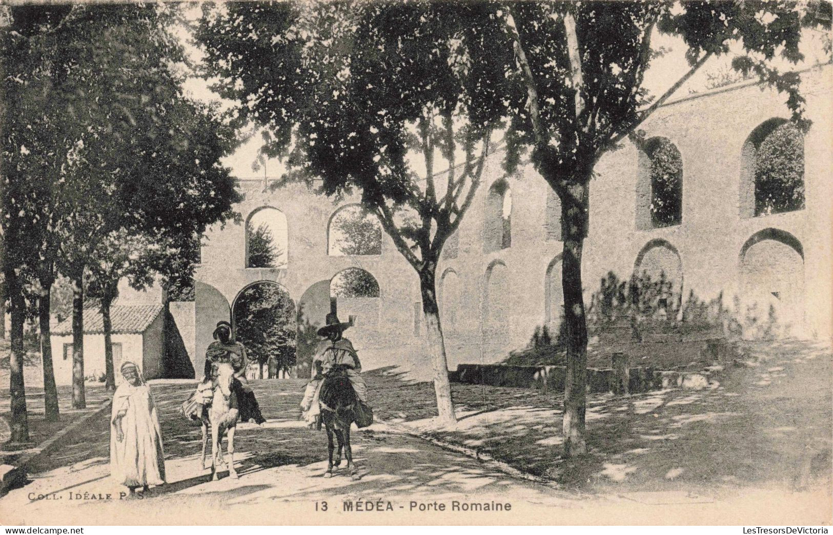ALGERIE - Médéa - Porte Romaine - Carte Postale Ancienne - Médéa