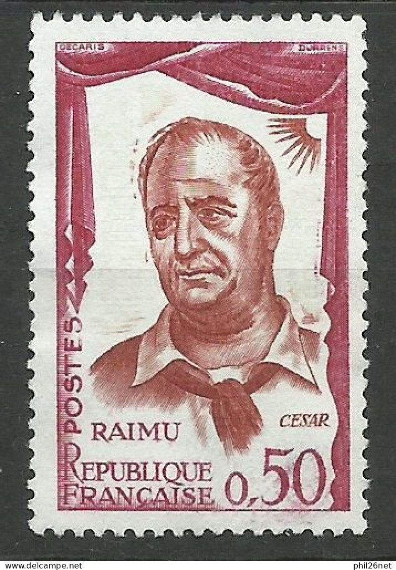 France  N° 1304 Raimu Dans César  Vert " Absent"       Neuf  ( *)    B/ TB  Voir Scans Soldes ! ! ! - Unused Stamps