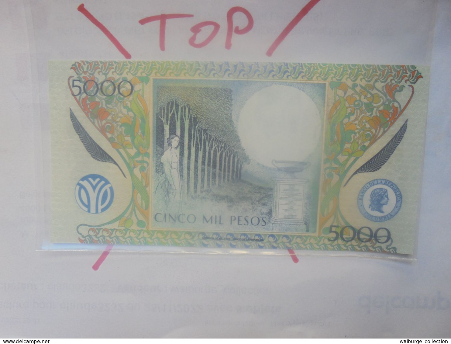 COLOMBIE 5000 PESOS 2003 Neuf (B.31) - Colombia