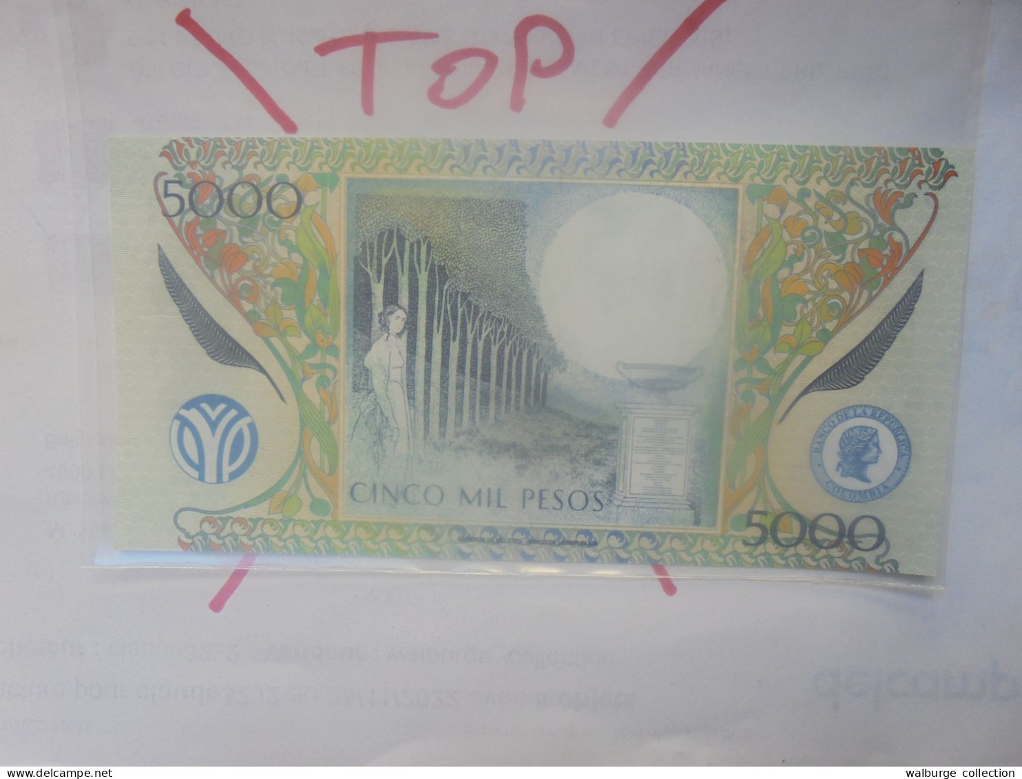 COLOMBIE 5000 PESOS 2003 Neuf (B.31) - Colombie