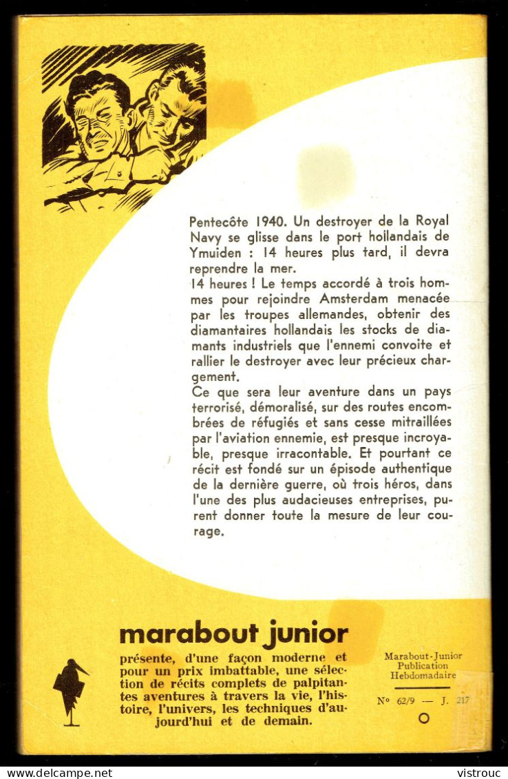 "Opération Amsterdam", Par David E. WALKER - MJ N° 217 - Guerre - 1962. - Marabout Junior