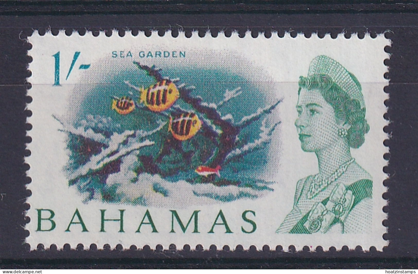 Bahamas: 1965   QE II - Pictorial    SG256   1/-    MH - 1963-1973 Autonomía Interna