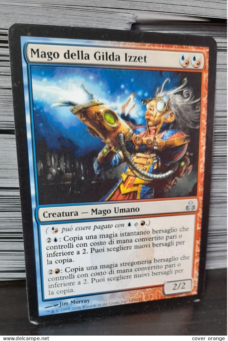 MTG MAGIC THE GATHERING PATTO DELLE GILDE  MAGO DELLA GILDA IZZET - Cartas De Oro