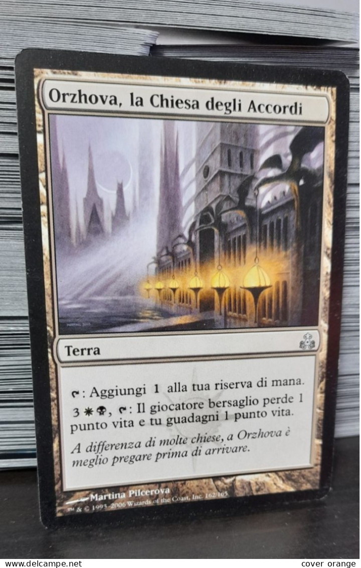 MTG MAGIC THE GATHERING PATTO DELLE GILDE ORZHOVA LA CHIESA DEGLI ACCORDI - Terrains