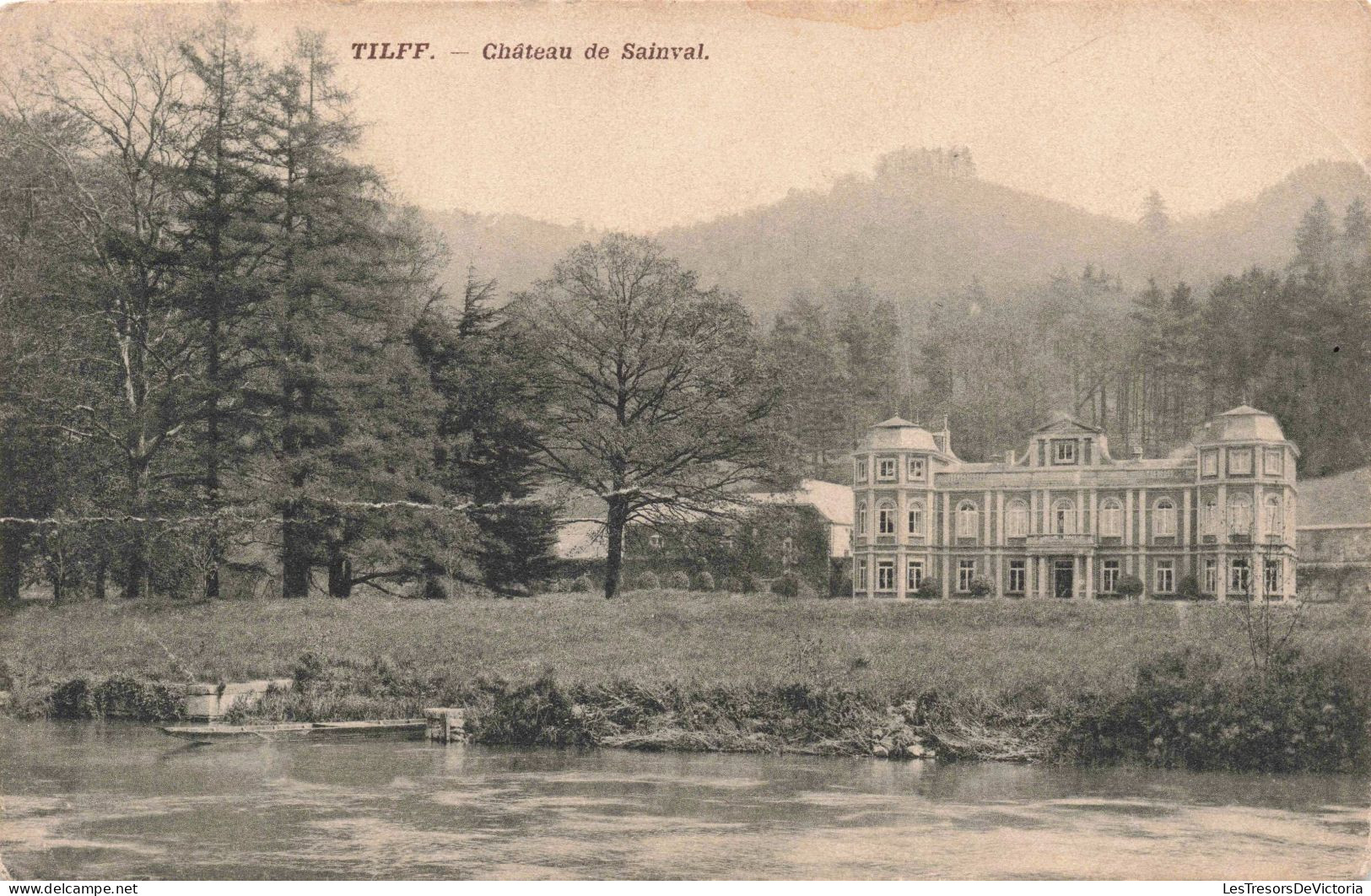 BELGIQUE - Tilff - Château De Sainval - Carte Postale Ancienne - Esneux