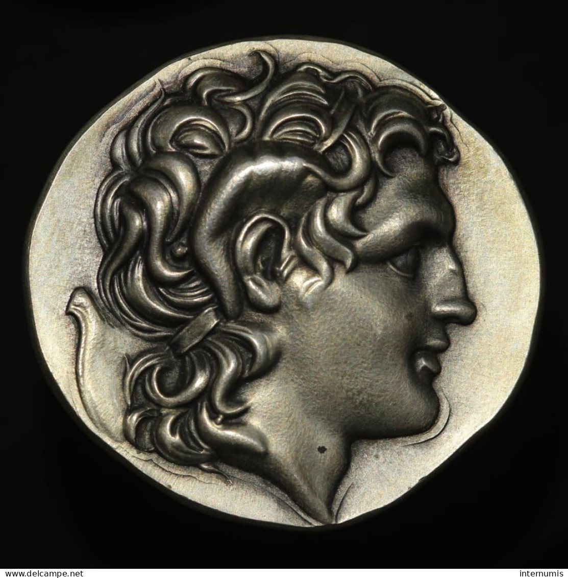 Alexandre Le Grand (Alexander The Great), Médaille : Tétradrachme De Lysimaque De Thrace, 1977, Argent (Silver), NC (UNC - Non Classés