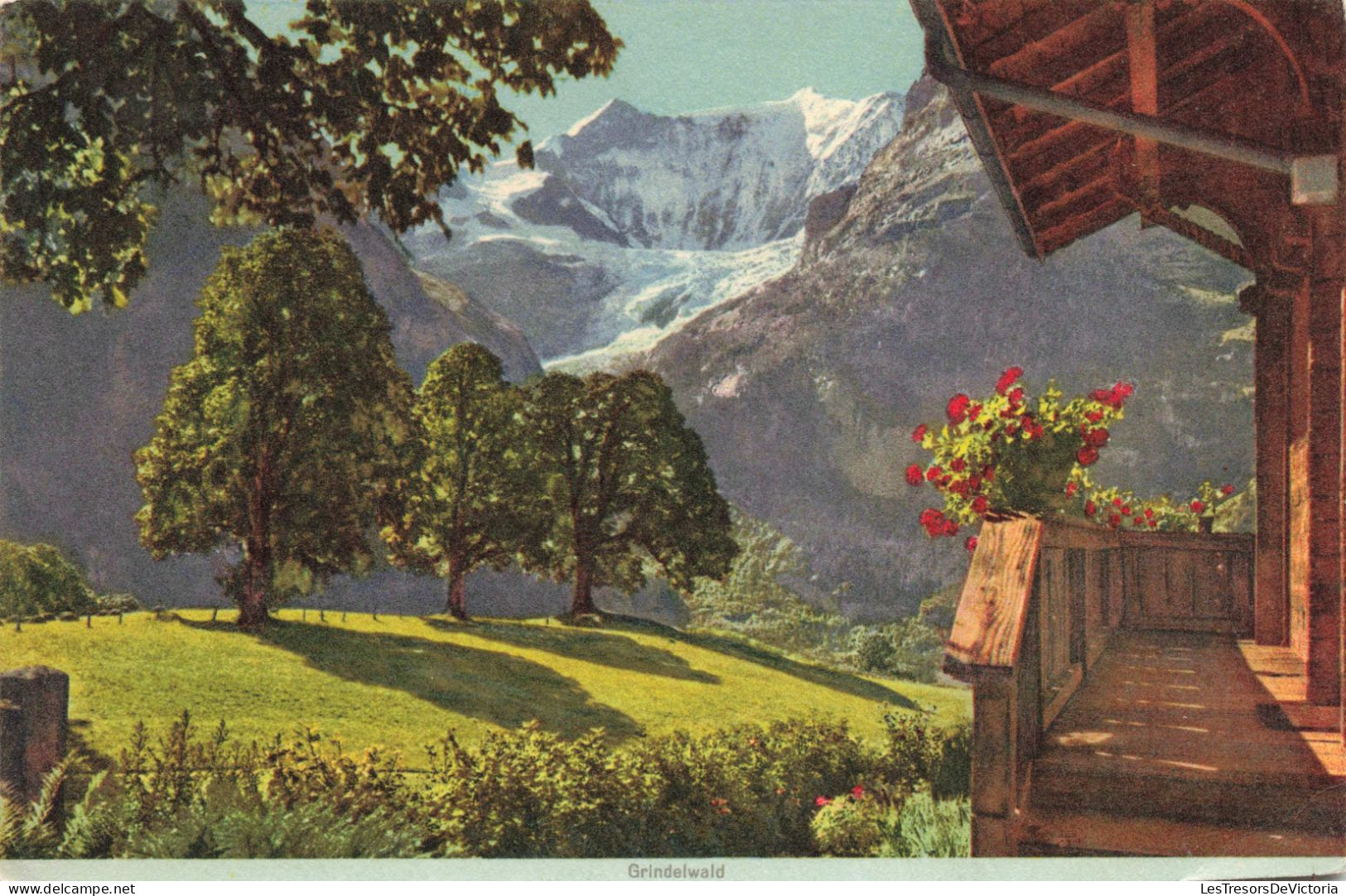 SCÈNES & PAYSAGES - La Verdure - Montagne - Colorisé - Carte Postale Ancienne - Taferelen En Landschappen