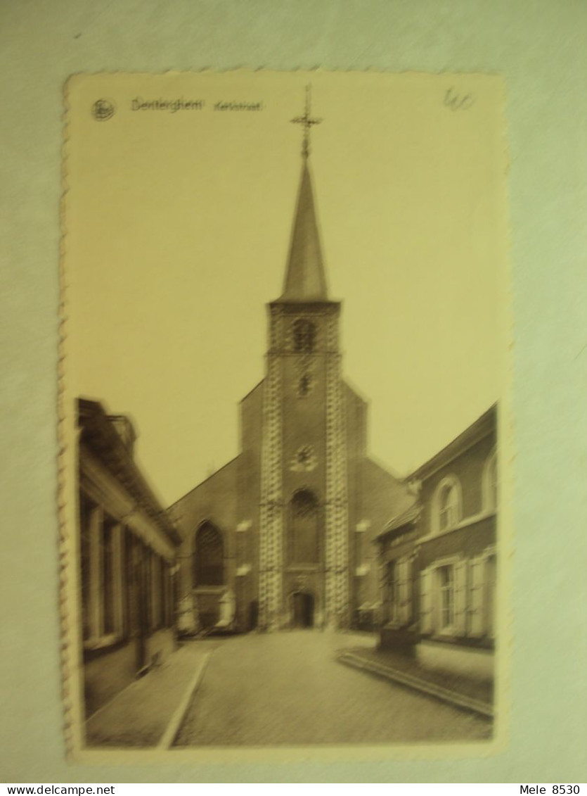 57088 - DENTERGEM - KERK  - KERKSTRAAT - ZIE 2 FOTO'S - Dentergem