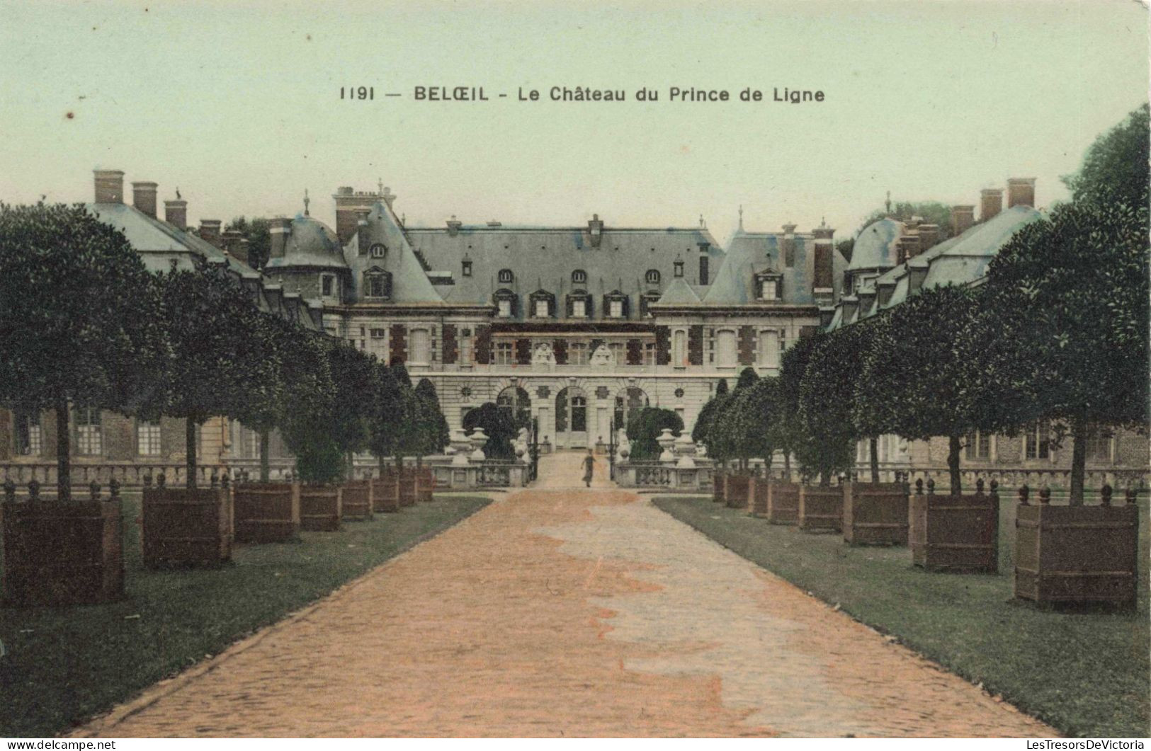 BELGIQUE - Beloeil - Le Château Du Prince De Ligne - Colorisé - Carte Postale Ancienne - Ath