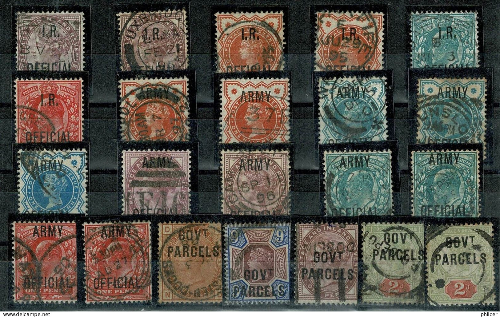 Great Britain, 1882..., Official, Used - Oblitérés