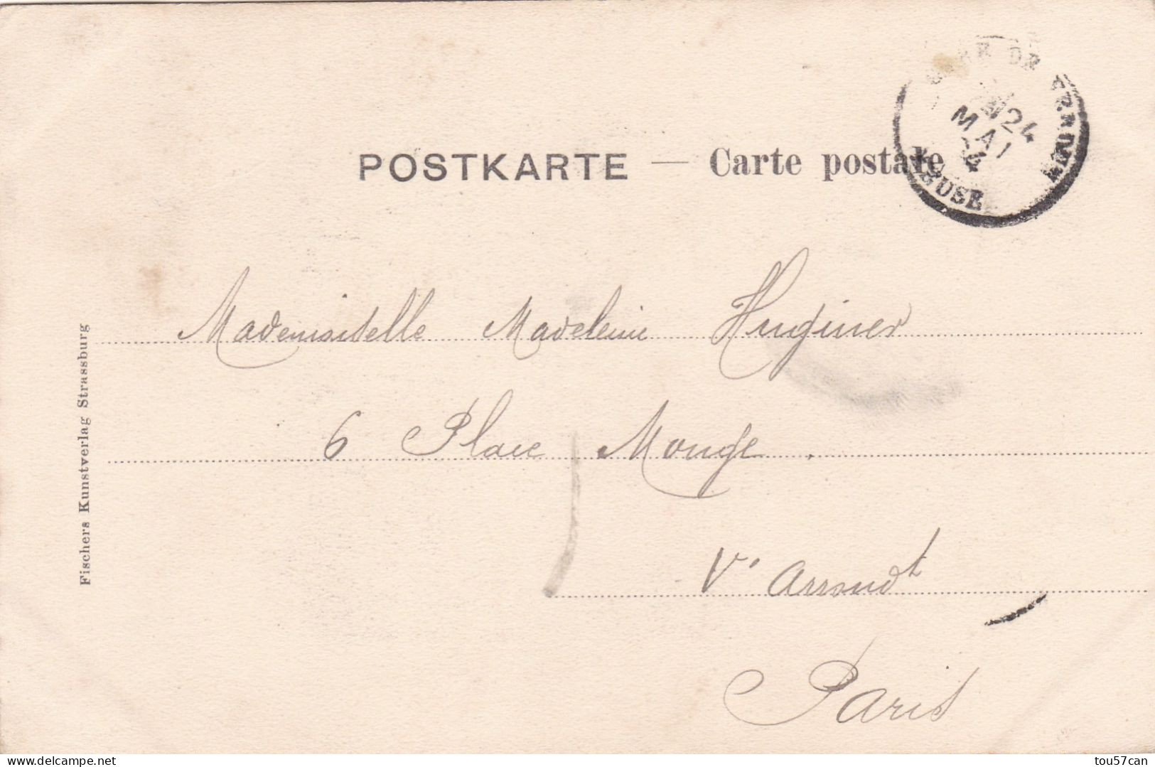 LORRAINE - LOTHRINGERIN - CPA PRECURSEUR DE 1904 EN COULEURS. - Lorraine