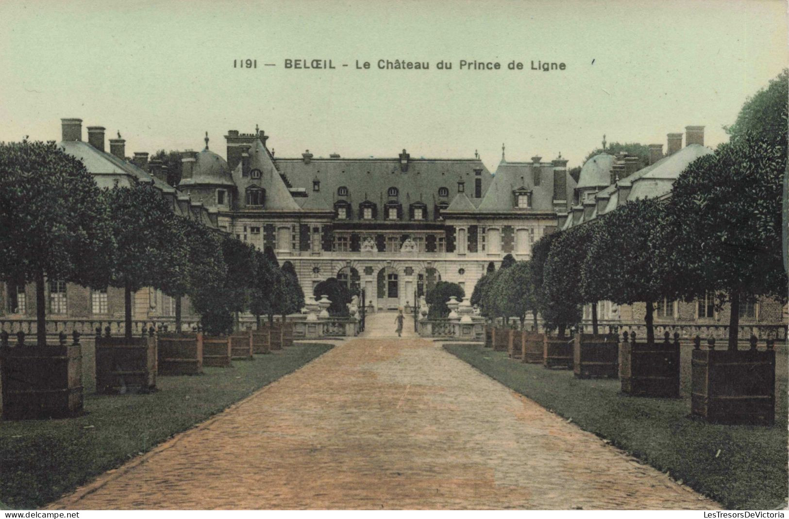 BELGIQUE - Beloeil - Le Château Du Prince De Ligne - Colorisé - Carte Postale Ancienne - Beloeil