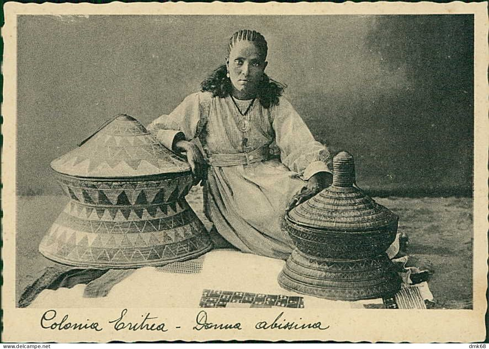 ERITREA - ABYSSIAN WOMAN / DONNA ABISSINA - EDIT CICERO - 1930s  (12117) - Eritrea