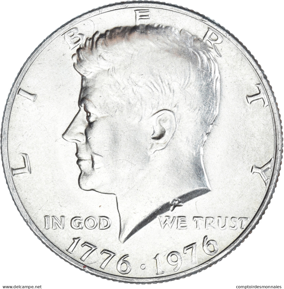 Monnaie, États-Unis, Kennedy Half Dollar, Half Dollar, 1976, U.S. Mint - 1964-…: Kennedy